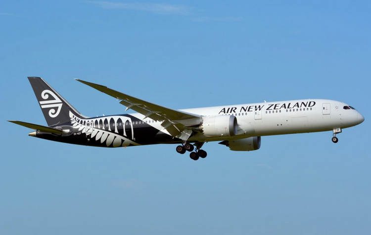 самолет Air New Zealand